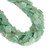 Aventurine, Green, Quartz, Natural, Smooth Square, One 12mm Strand