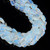 Opalite, Glass, Smooth Square, One 12mm Strand