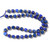Lapis, Natural, Fancy Faceted Cube Beads, One 6mm Strand