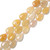 Aventurine, Yellow, Natural, Smooth, Teardrop , One 13x18mm Strand