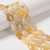 Aventurine, Yellow, Natural, Smooth, Teardrop , One 13x18mm Strand 