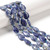 Blue Spot Jasper, Natural, Smooth, Teardrop , One 13x18mm Strand 