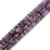Amethyst, Mixed, Natural, Heishi Bicone, One 3x6mm Strand