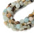 Amazonite, Mix, Natural, Smooth Coin, One 15mm Strand