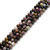 Tourmaline, Mix, Faceted Round, One 8mm Strand