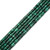 Malachite, Natural, Heishi, One 4x2mm Strand