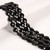 Tourmaline, Black, Natural, Faceted, Hexagon Coin, One 10mm Strand 