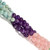 10mm Mix, Amazonite, Amethyst, Rose Quartz, Fluorite, Aventurine, Smooth Round