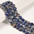 Sodalite, Natural, Puffy Heart, One 10mm Strand