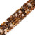 Hematoid, Dark Golden, Quartz, Natural, Smooth Round in sizes 18mm. Price Per Strand