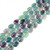 Fluorite, Mixed, Natural, Smooth, Teardrop , One 13x18mm Strand