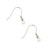 Ear Wires, 15mm, 23 gauge, Sterling Silver, 3 pairs