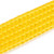 Glass Column, Transparent Yellow, One 4mm Strand, 14~15 inches
