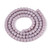 Glass Column, Opaque Lavender, One 4mm Strand, 14~15 inches