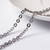 Stainless Steel Chain, 4x3mm, Flat Oval, 16 ft.