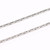 Stainless Steel Chain, Beading, 1mm, Boston Link, 3.3 ft