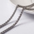 Stainless Steel Chain, 5x3mm, Foxtail, 6.5 ft.