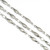 Stainless Steel Chain, 11x3mm, Rice Link, 3.3 ft.