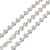 Stainless Steel Chain, 6x4mm, Round Textured, 3.3 ft.