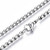 Stainless Steel Chain Necklace, 2.5mm, Box Chain, 28 in.