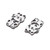 Stainless Steel, Cutout, Cat, 10x7mm, 4 PCS