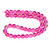Glowing Glass, Magenta, One 8mm Strand
