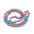 Electroplate Hematite, Synthetic, Non-Magnetic, Rainbow Plated, One 6mm Strand