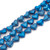 Electroplate Hematite, Synthetic, Non-Magnetic, Blue Plated, One 6mm Strand