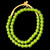 African Glass, Recycled, Green, 11mm, 20in Strand