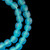 African Glass, Recycled, Aqua Blue, 11mm, 20in Strand