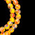African Glass, Recycled, Multicolor, 11mm, 20in Strand