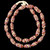 Indonesian Java Glass, Lewis & Clark, Brown, 24x12mm, 28in Strand