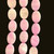 Shell, Smooth Oval, Pink, Dyed, 14x10mm