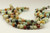 Amazonite, Blue Mix, Natural, Smooth Round, 10mm Strand