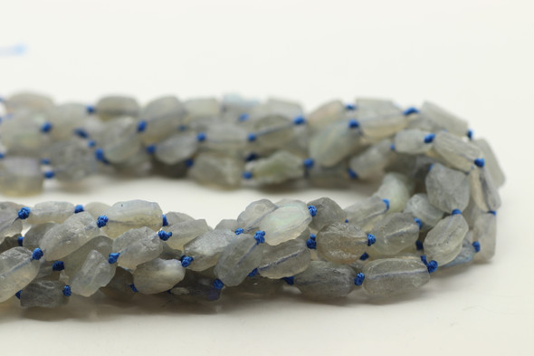 Labradorite Nuggets, Natural, Matte Finish, Nice Grey-Blue