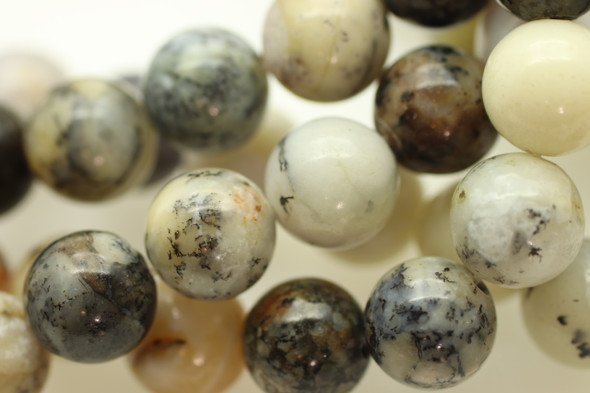 8mm Opal, White, Natural, Smooth Round