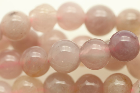6mm Quartz, Rose, Madagascar, Natural, Smooth Round