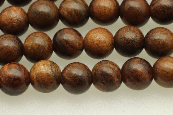 Wood, Natural, Smooth Round, 6mm