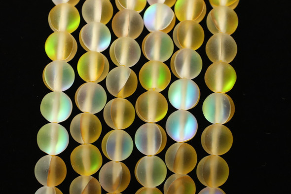 Glowing Glass, Canary Matte, 8mm