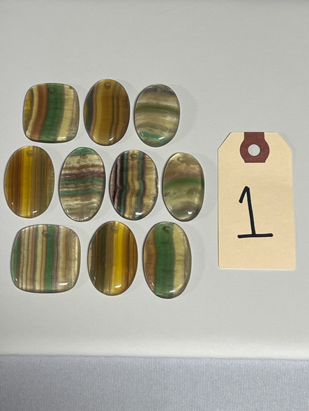 Fluorite, Yellow, Pendants, Pick Lot You Like, 100 Grams