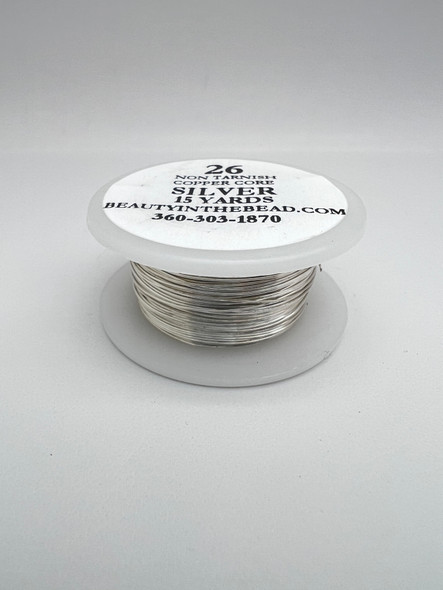 26 Gauge, Silver, ParaWire, 15 Yards