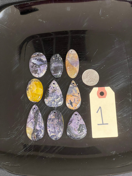 Tiffany Stone from Utah, Pendants, Pick Lot You Like, 100 Grams