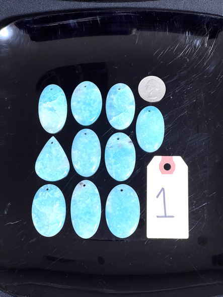 Hemimorphite, Pendants, Pick Lot You Like, 100 Grams