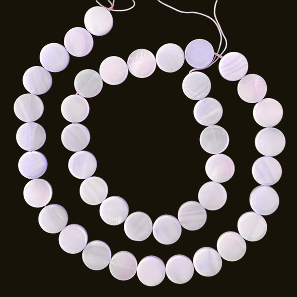 Shell, Purple, Dyed, One 12mm Strand