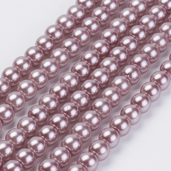 Glass Pearls, Thistle, In Sizes 8mm & 10mm, One 15in Strand
