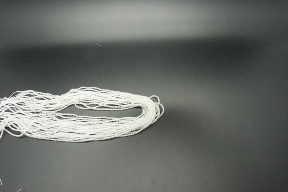 Moonstone, Natural, Faceted Round, 2mm, One Strand