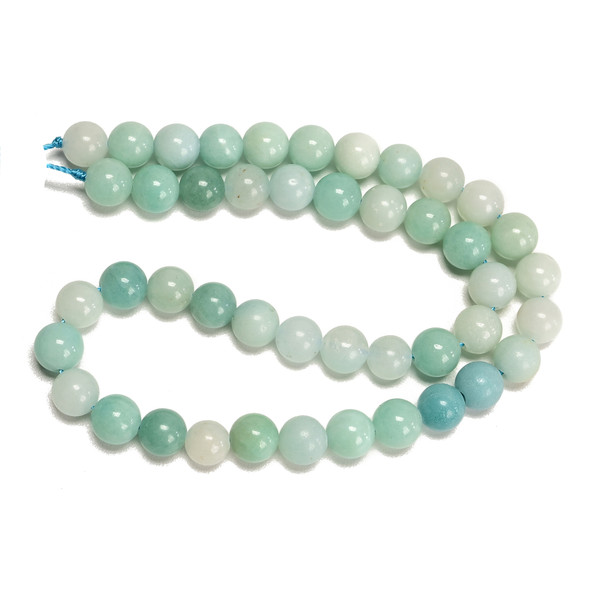 8mm Amazonite, Natural, Smooth Round