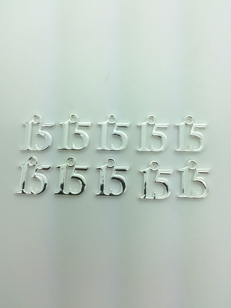 #15 Charm 13x16mm 10 PCS