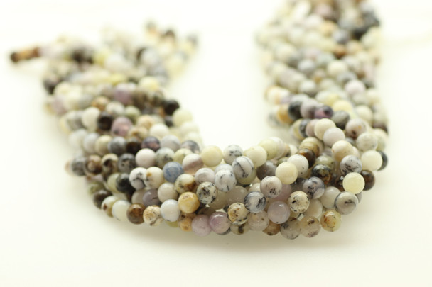 6mm Opal, White, Natural, Smooth Round