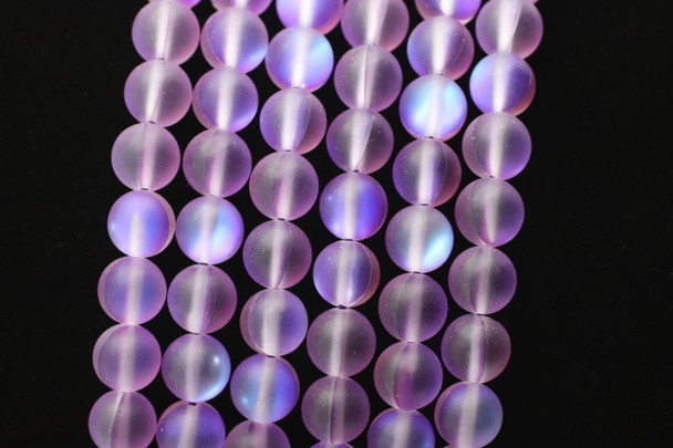 Glowing Glass, Violet Matte, 8mm